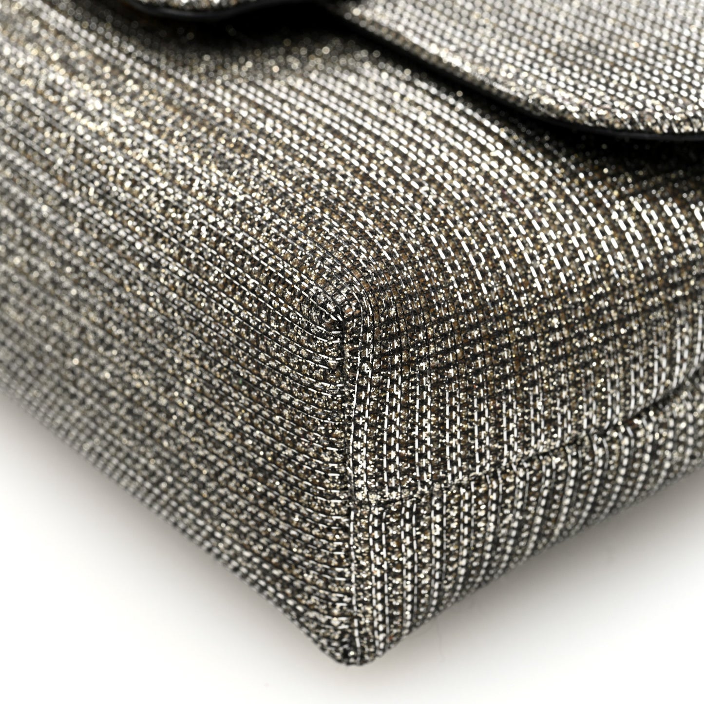 Glitter Textile Teen Victoire Bag Gold