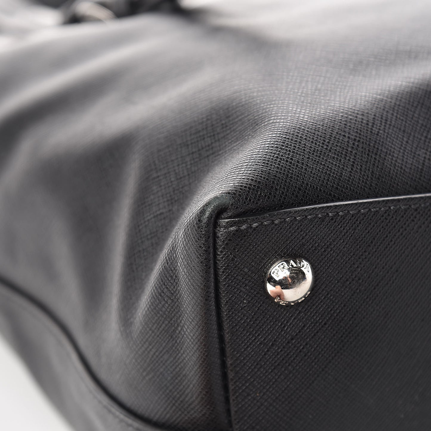 Saffiano Soft Tote Black