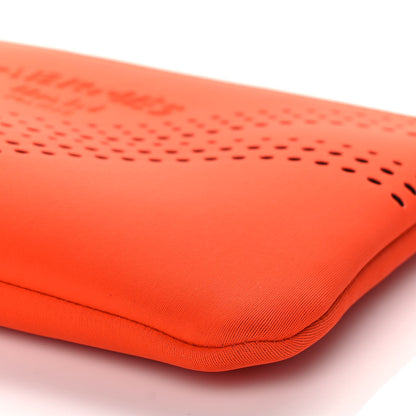 Hermes Neoprene Small Neobain Waves Case Orange 8 of 9