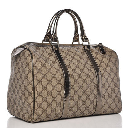 Gucci GG Plus Monogram Medium Joy Boston Pewter 3 of 15