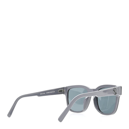 Louis Vuitton Outerspace Square Sunglasses Z1093E Black Grey 4 of 9