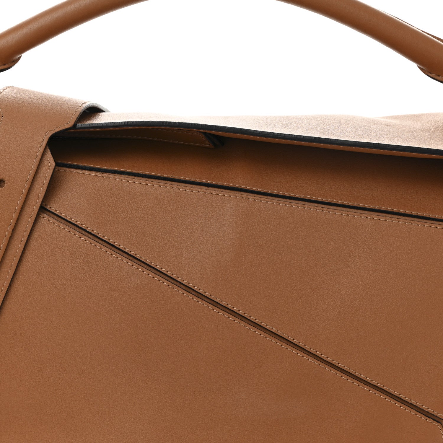 Loewe Calfskin Large Puzzle Bag Tan 8 of 11