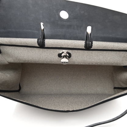 Hermes Criss Viking Vache Hunter Herbag Cabin Zip Retourne 50 Ecru Black 6 of 14