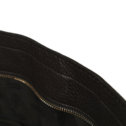 Gucci Calfskin Large Web Heritage Tote Dark Brown 21 of 28