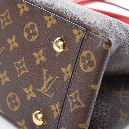 Louis Vuitton Monogram Flower Tote Coquelicot 13 of 14