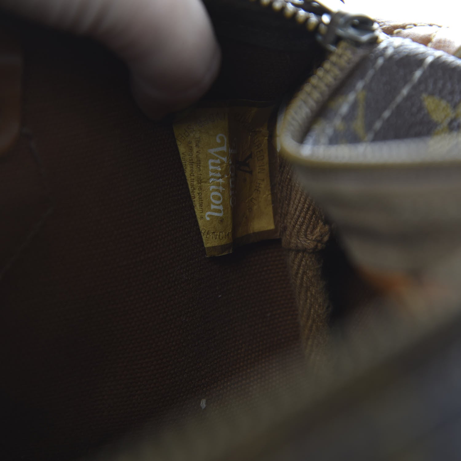 Louis Vuitton Monogram French Company Speedy 30 8 of 12
