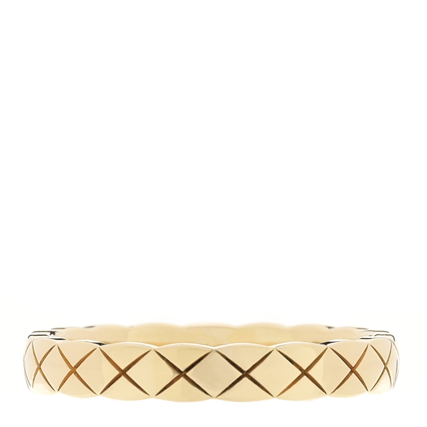 18K Yellow Gold Mini Coco Crush Ring 55 7.25