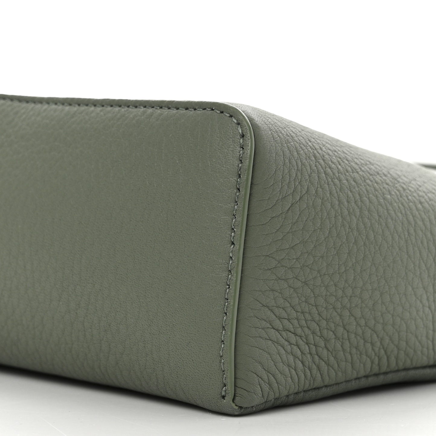Grained Calfskin L19 Extra Pocket Pouch Sage Brush Leaves