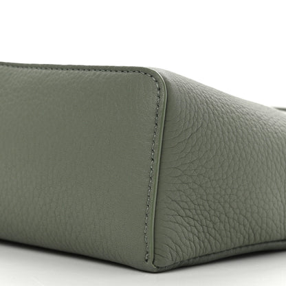Loro Piana Grained Calfskin L19 Extra Pocket Pouch Sage Brush Leaves 9 of 10