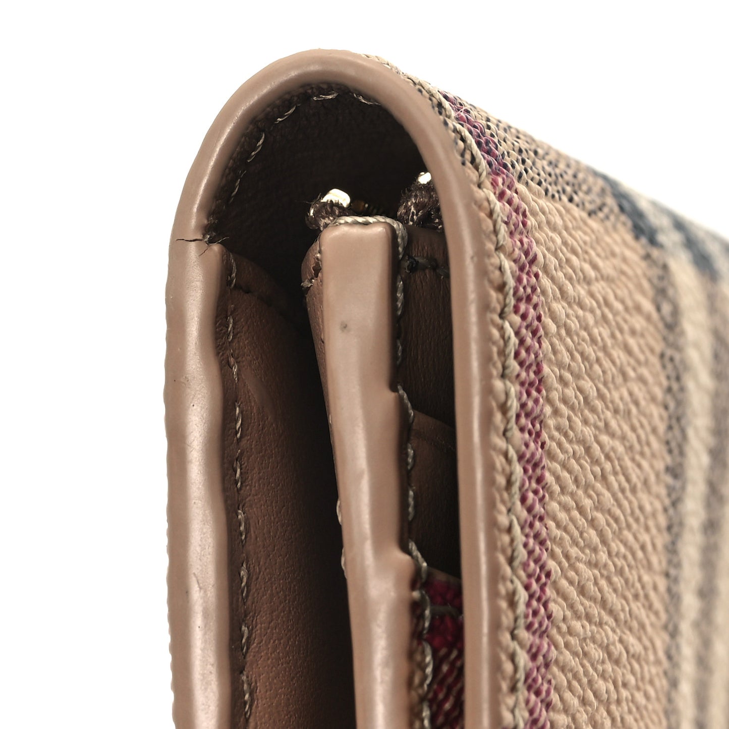 Haymarket Check Halton Wallet Tan