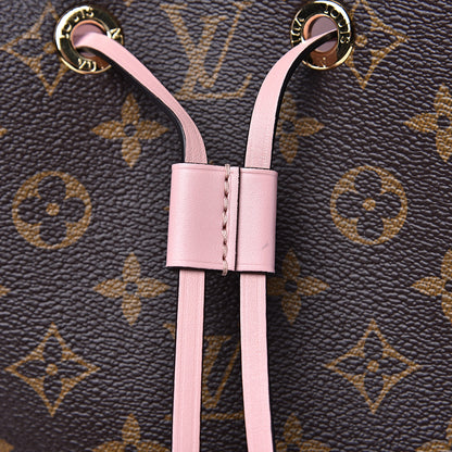 Louis Vuitton Monogram Neonoe MM Rose Poudre 6 of 9
