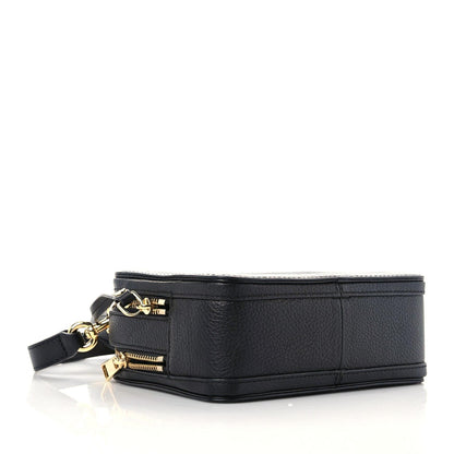 Marc Jacobs Calfskin Mini The Textured Box Bag Black 4 of 11