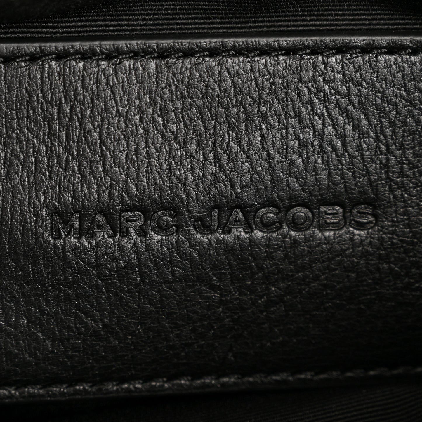 Calfskin Quilted J Marc Shoulder Bag Black