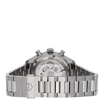 Tag Heuer Stainless Steel 39mm Carrera Glass Box Chronograph Automatic Watch Black 3 of 7