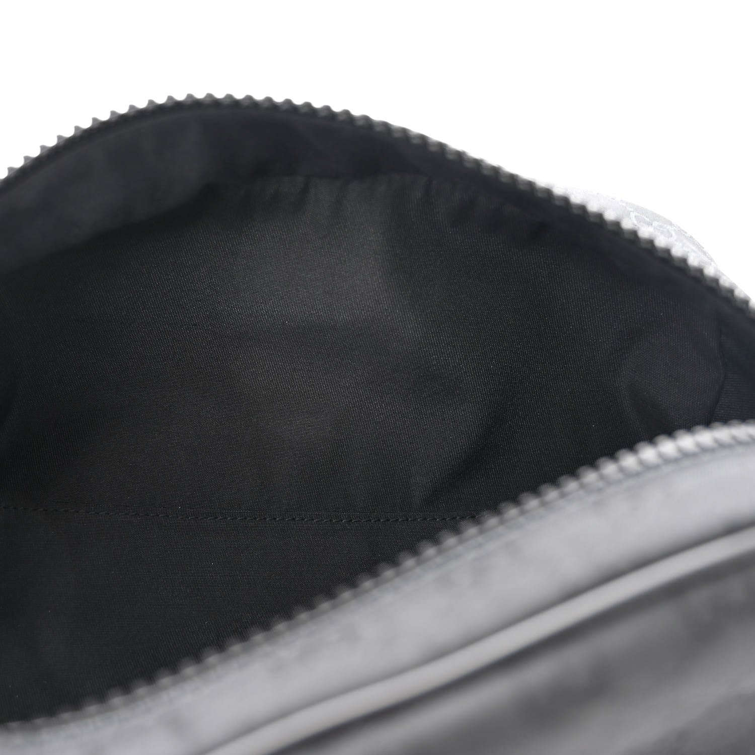 Gucci Nylon Monogram Fanny Pack Belt Bag Black 5 of 10