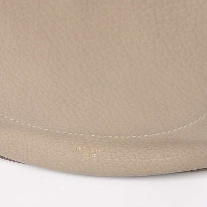 Celine Crisped Calfskin Medium Hobo Light Taupe 12 of 12