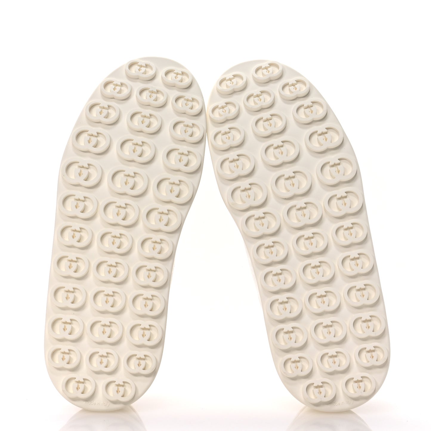 GG Monogram Womens 1977 Tennis Platform 52mm Sneakers 40.5 Great White Mystic White