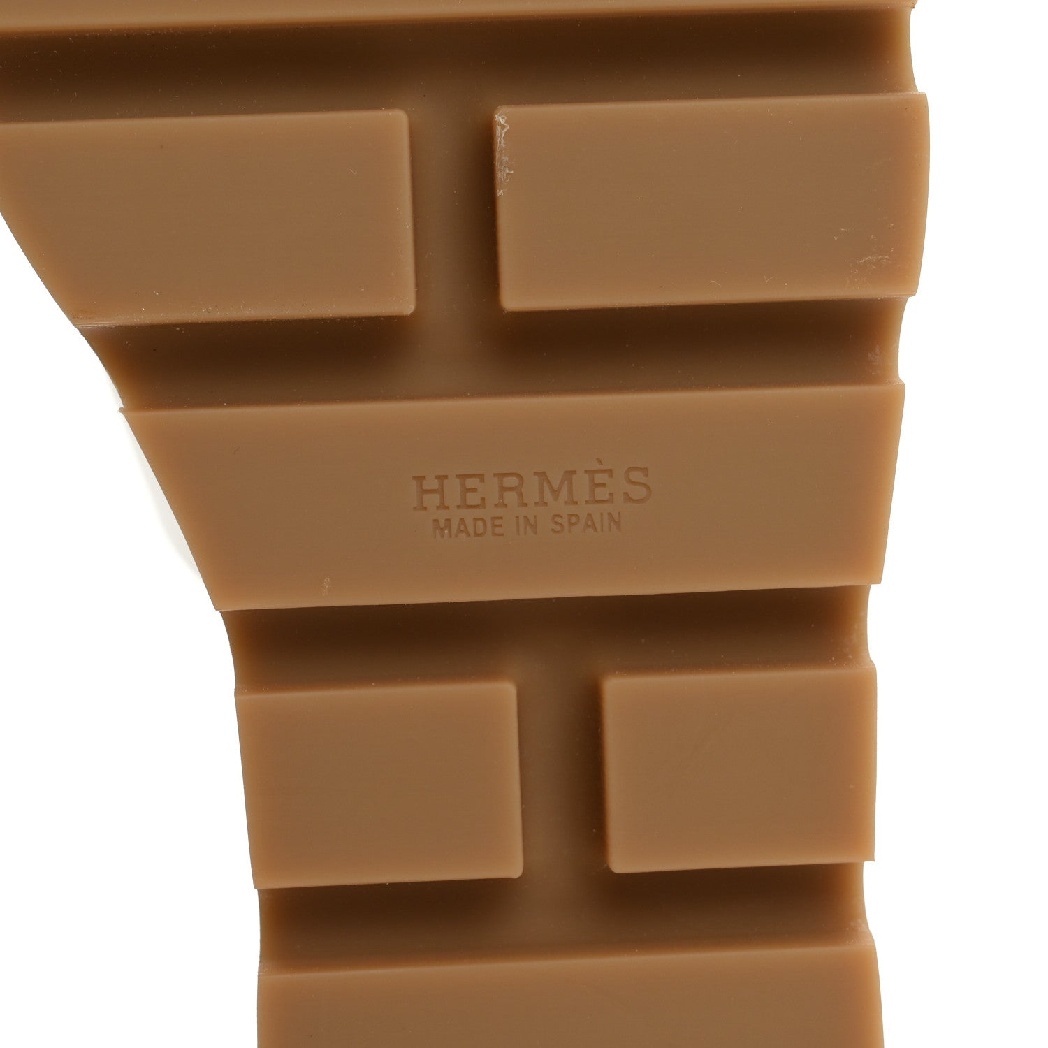 Hermes Calfskin Cork Eze 30 Sandals 37 White 7 of 10