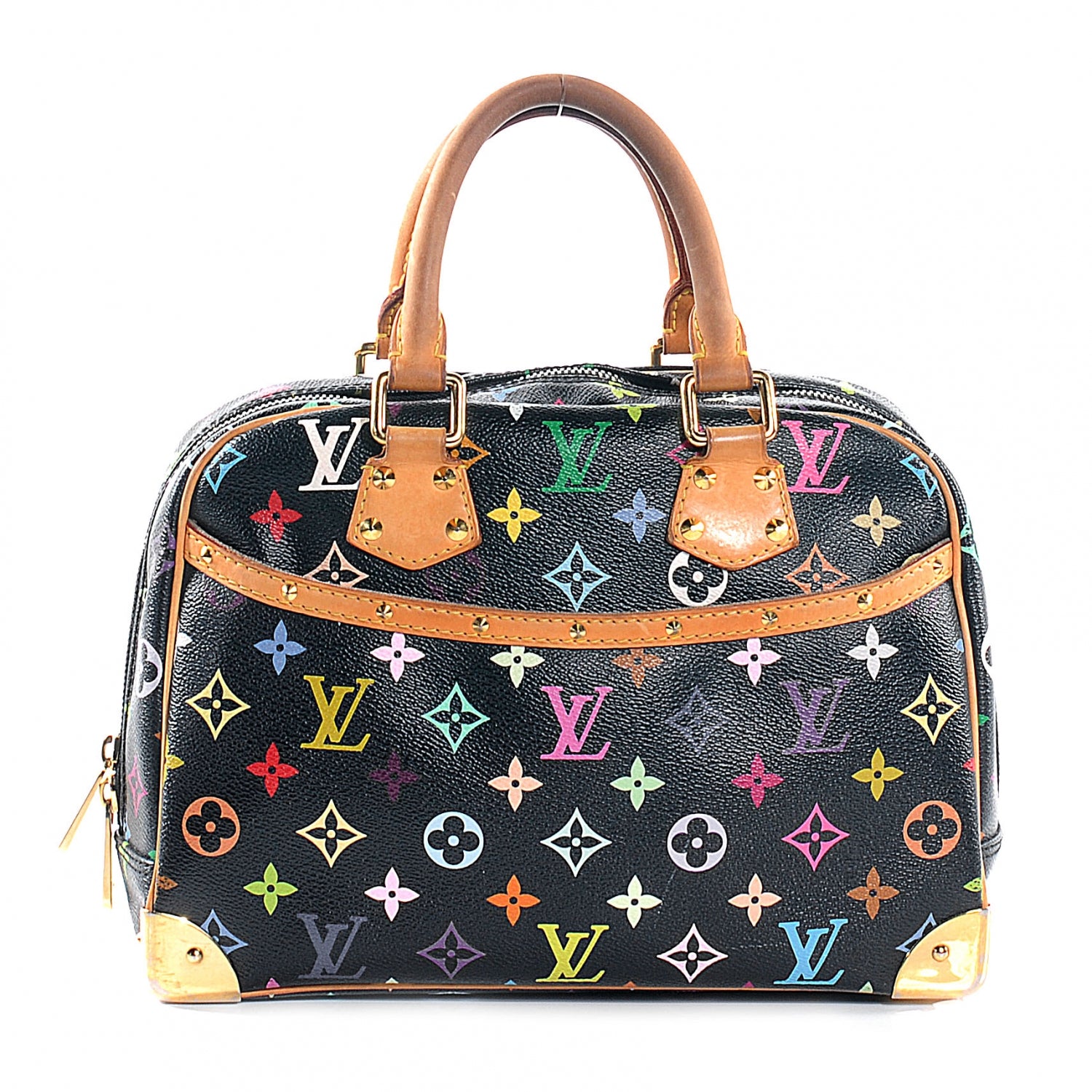 Louis Vuitton Monogram Multicolor Trouville Black 1 of 11