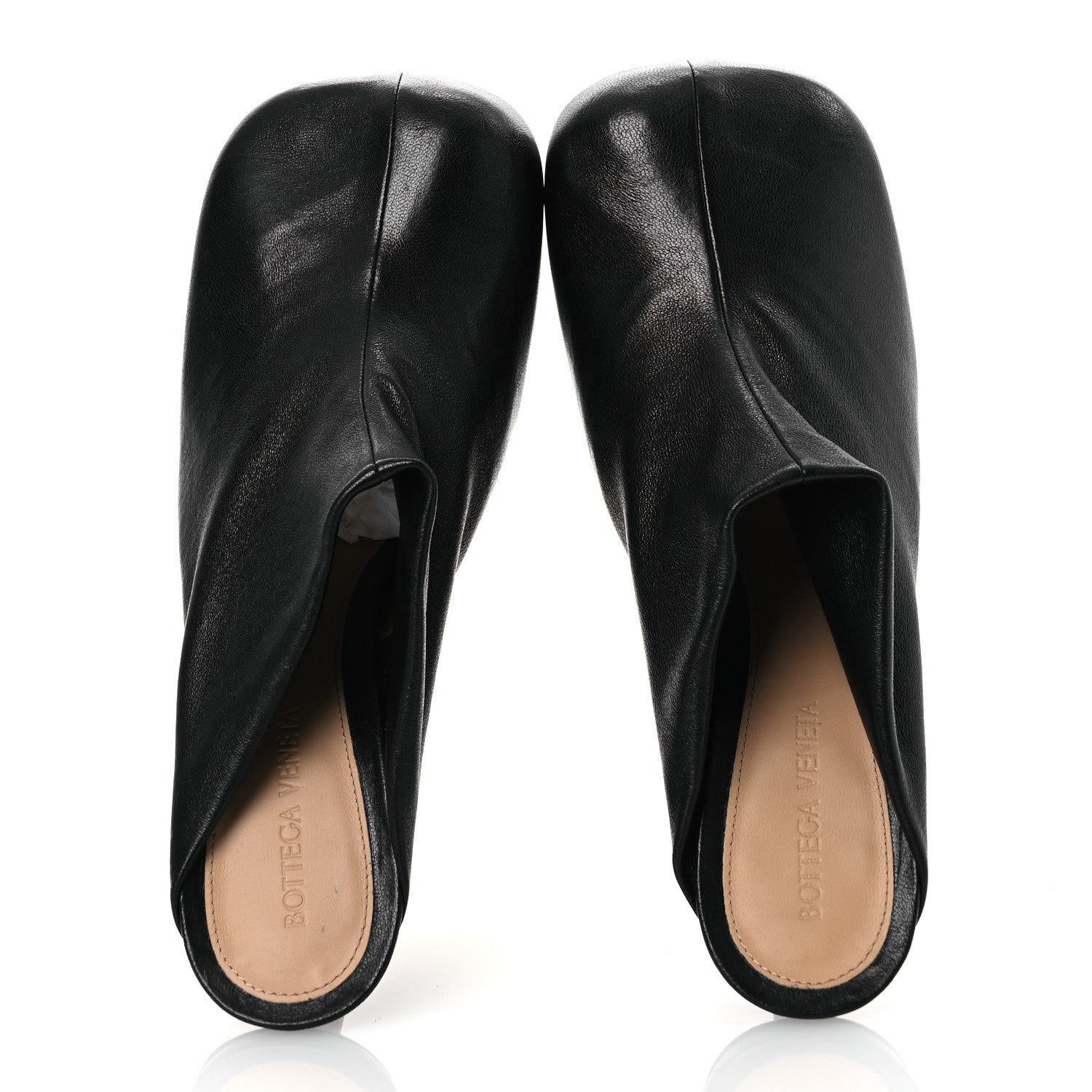 Bottega Veneta Stretch Nappa The Bold Mules 39 Black 2 of 12