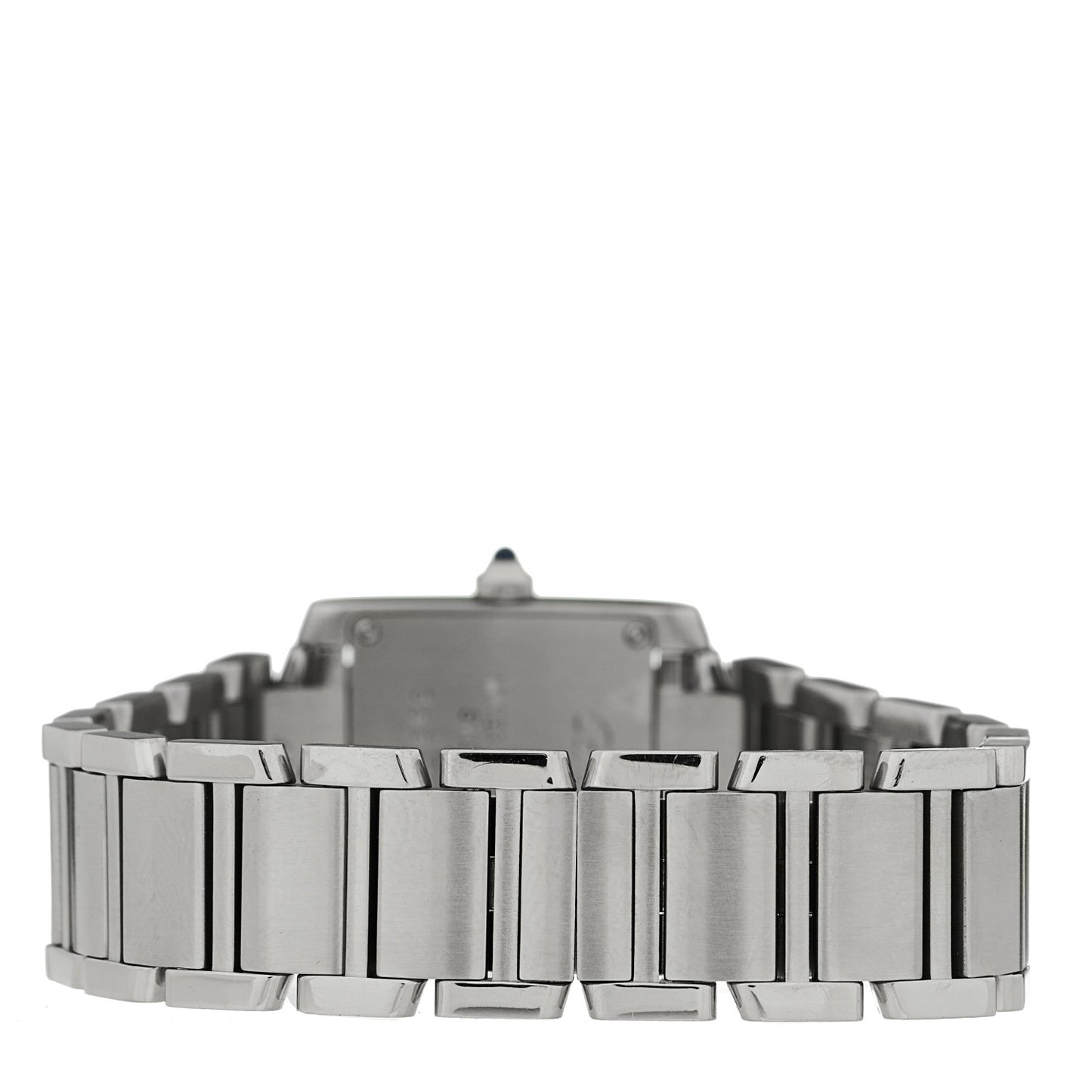 Stainless Steel 20mm Tank Francaise Quartz Watch
