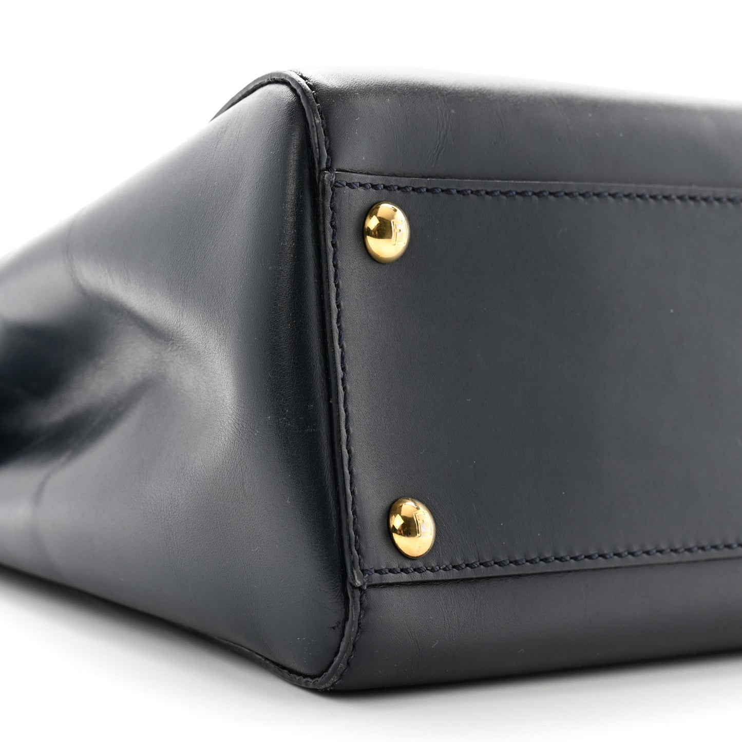 Vitello Morgan Shiny Nappa Medium Peekaboo Iconic Satchel Lavagna Lago