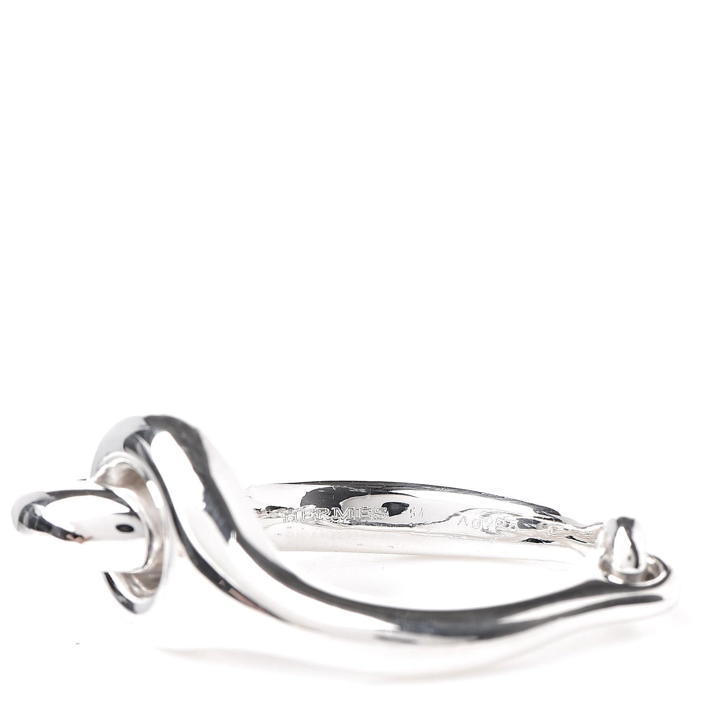 Sterling Silver Double Circle Link Ring 54 6.75