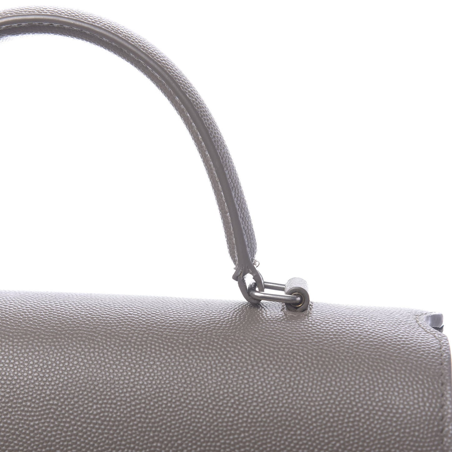 Grain de Poudre Medium Classic Monogram Cassandra Top Handle Fog