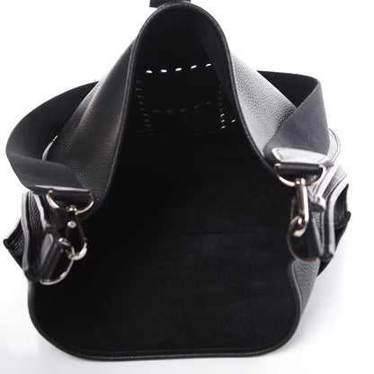 Hermes Taurillon Clemence Evelyne II TGM Black 5 of 9