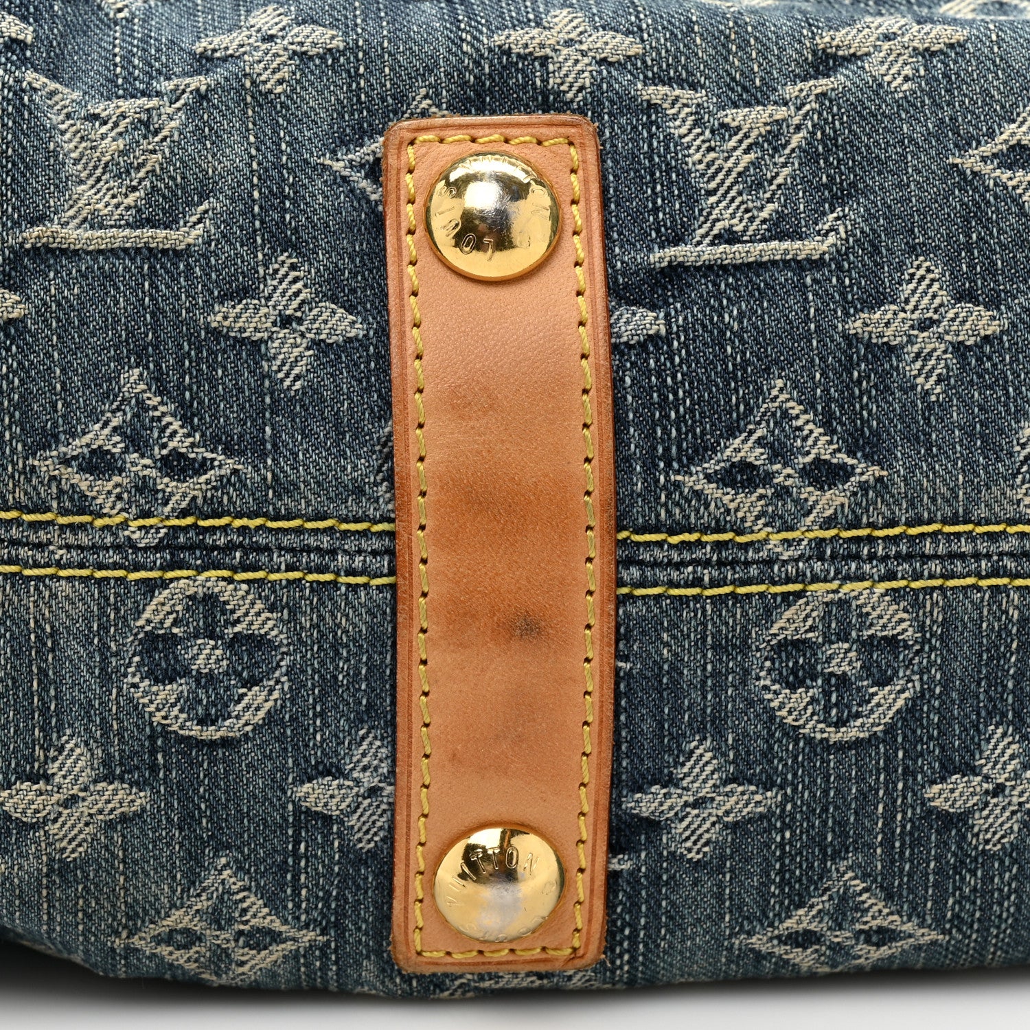 Louis Vuitton Denim Neo Cabby MM Blue 15 of 16