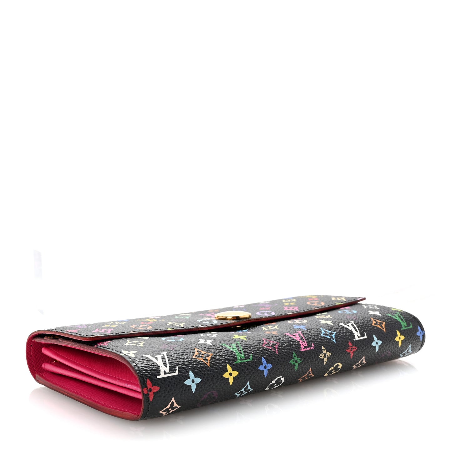 Monogram Multicolor Sarah Wallet Black Grenade