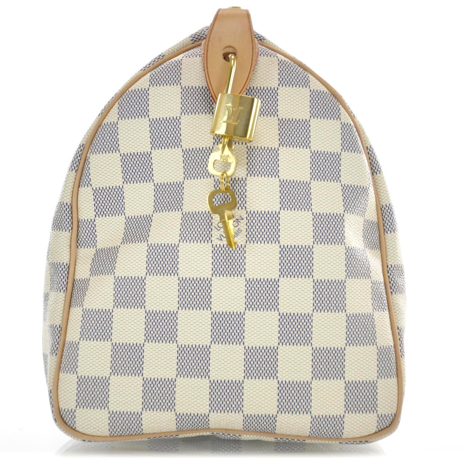 Louis Vuitton Damier Azur Speedy 30 4 of 9