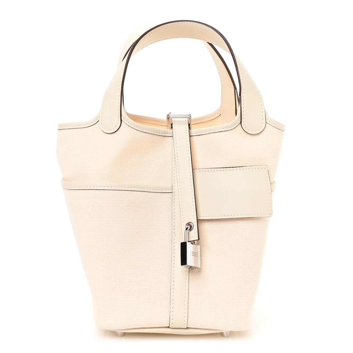 Hermes Toile Goeland Swift Cargo Picotin Lock 18 Nata 1 of 13