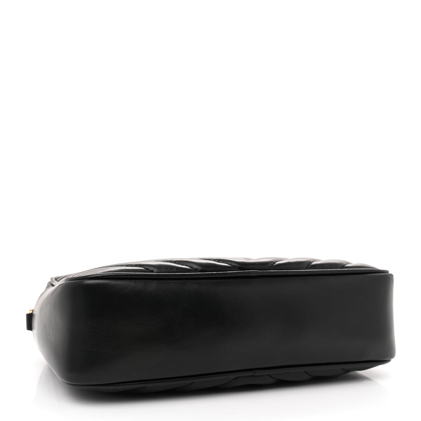Calfskin Matelasse Monogram Lou Camera Bag Black