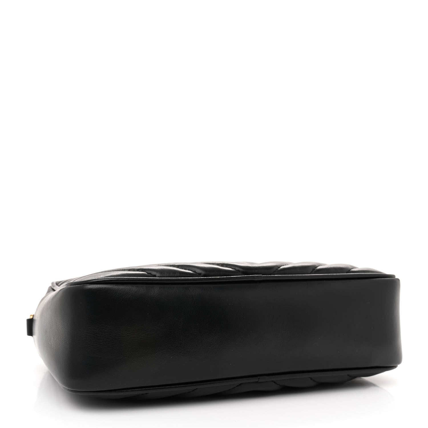 Saint Laurent Calfskin Matelasse Monogram Lou Camera Bag Black 4 of 13