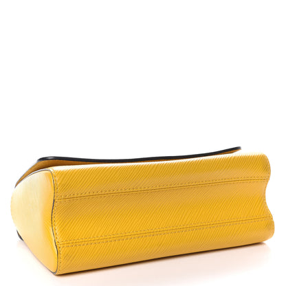 Louis Vuitton Epi Early Bird Twist Shoulder Bag MM Jonquille 4 of 11
