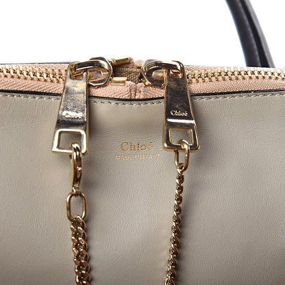 Chloe Smooth Calfskin Medium Baylee Two Tone Tote Marshmallow Grey Black 6 of 15