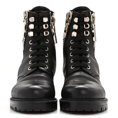 Christian Louboutin Calfskin Quilted En Hiver Boots 36.5 Black 4 of 14