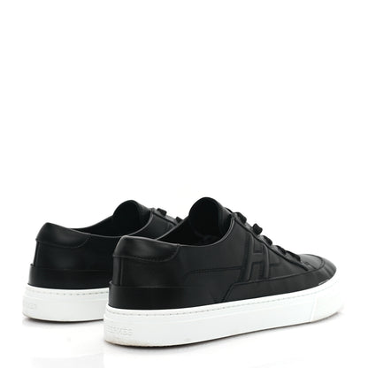 Hermes Calfskin Deep Sneakers 39 Black 5 of 10