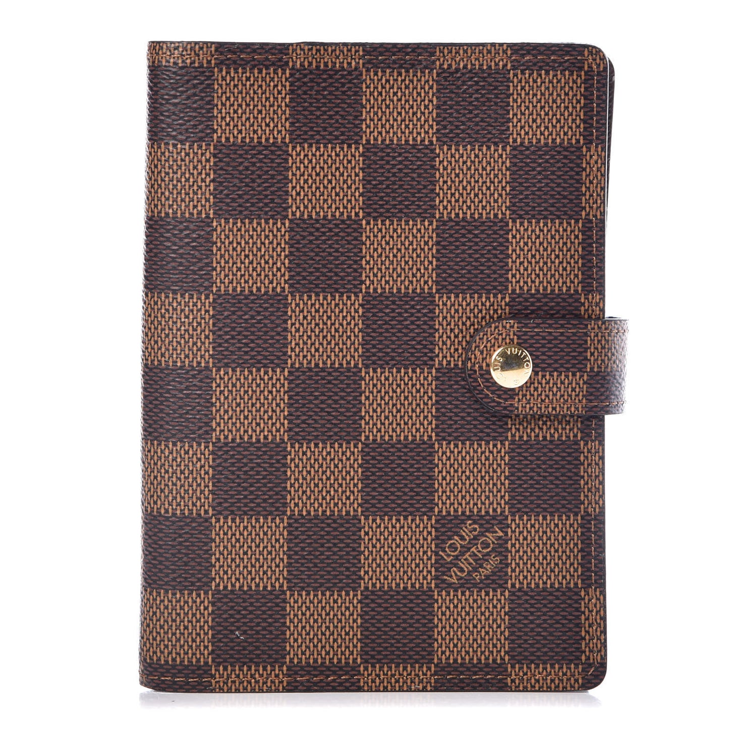 Damier Ebene Small Ring Agenda Cover
