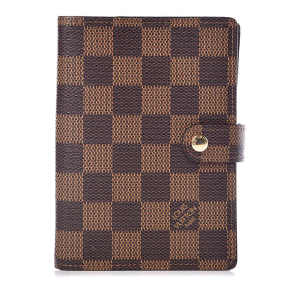 Louis Vuitton Damier Ebene Small Ring Agenda Cover 1 of 6