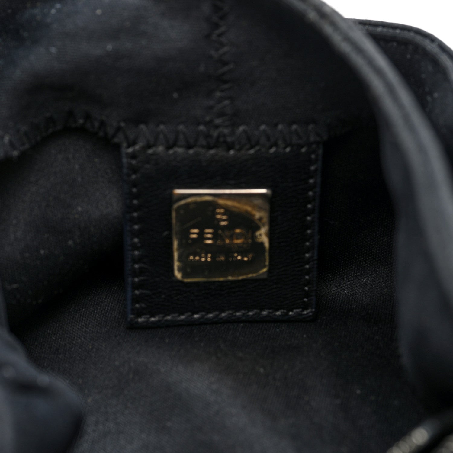 Fendi Neoprene Shoulder Bag Black 11 of 18