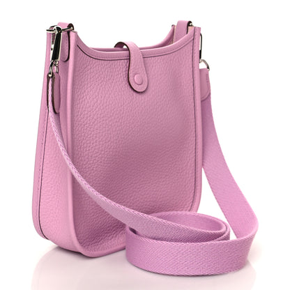 Hermes Taurillon Clemence Evelyne TPM Mauve Sylvestre 3 of 11