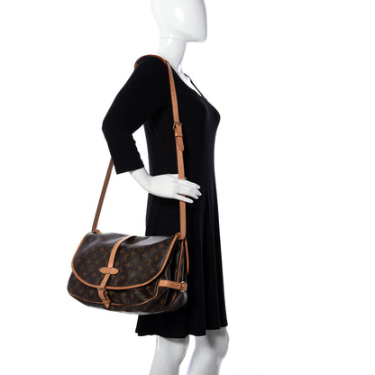 Louis Vuitton Monogram Saumur 35 2 of 9