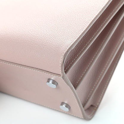 Saint Laurent Grained Calfskin Baby Sac De Jour Antique Rose 11 of 16