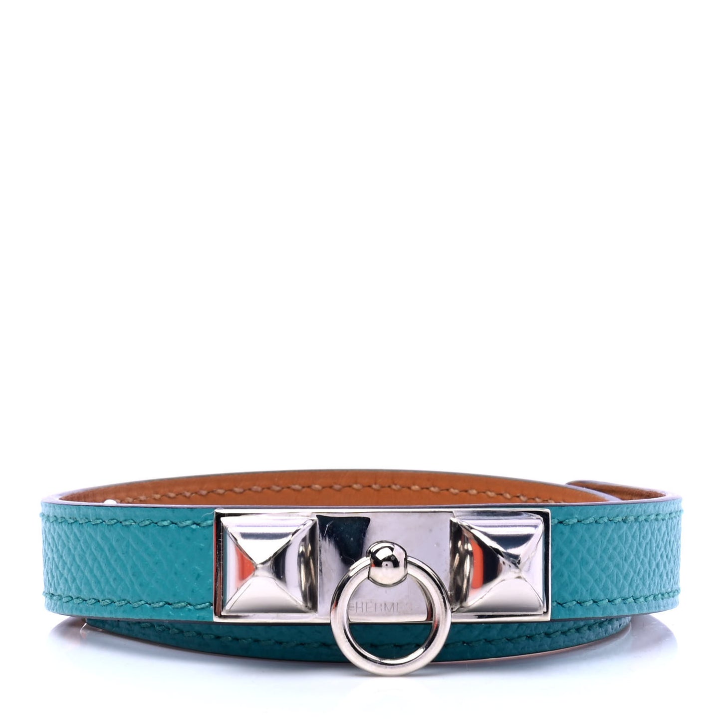 Epsom Rivale Double Tour Bracelet S Bleu Paon