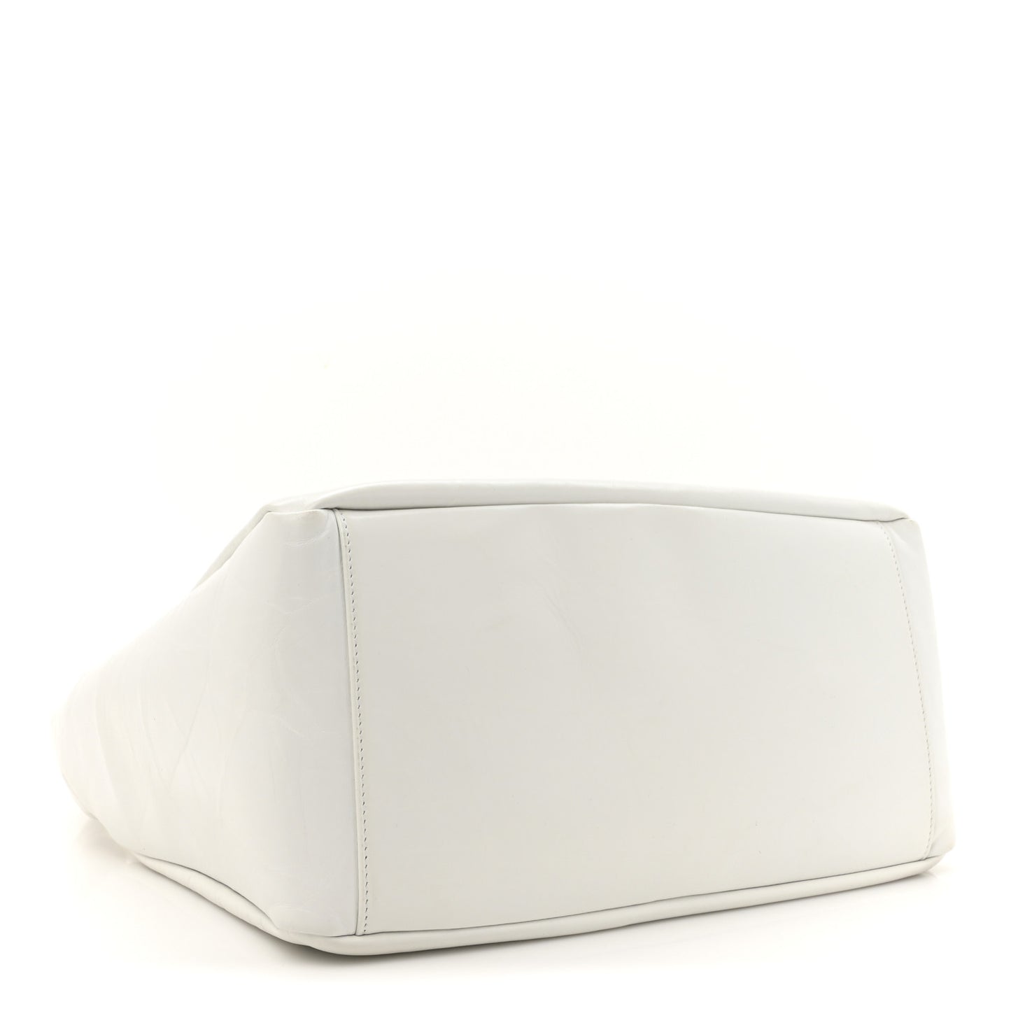 Calfskin Monaco Sling Shoulder Bag White