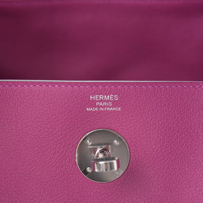 Hermes Evercolor Lindy 26 Rose Pourpre 6 of 12