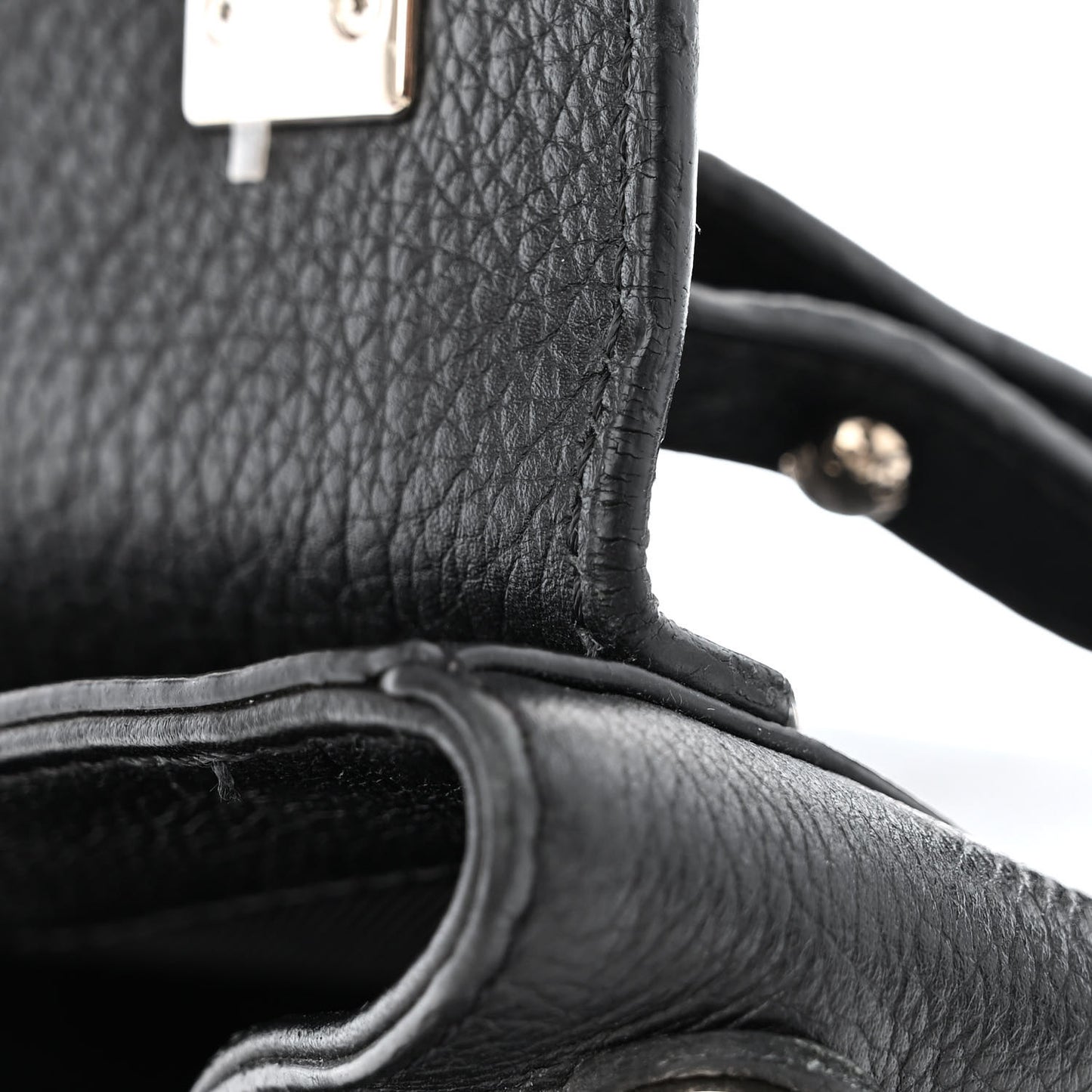 Calfskin Lockme II Chain Bag BB Black
