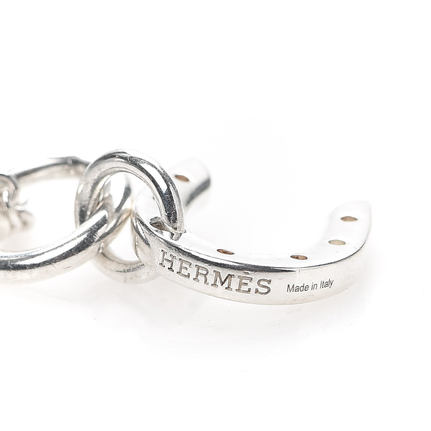 Sterling Silver Horseshoe Toggle Necklace